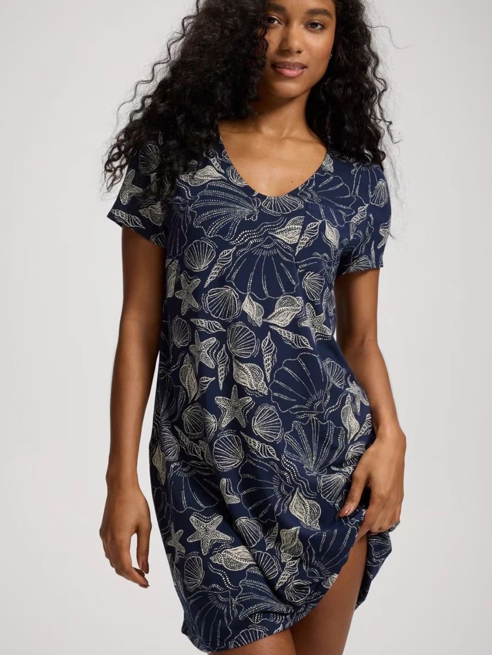 Soma Cool Nights Short Sleeve Sleepshirt